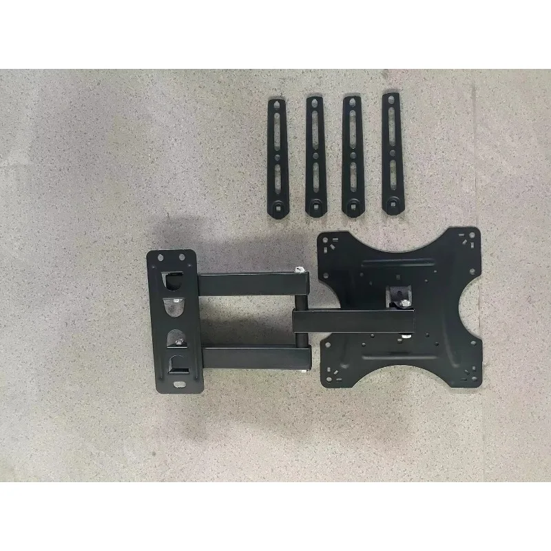 Soporte de pared para TV LCD de brazo único giratorio, adecuado para televisores de 14 a 55 pulgadas, accesorio de soporte para montaje en pared.
