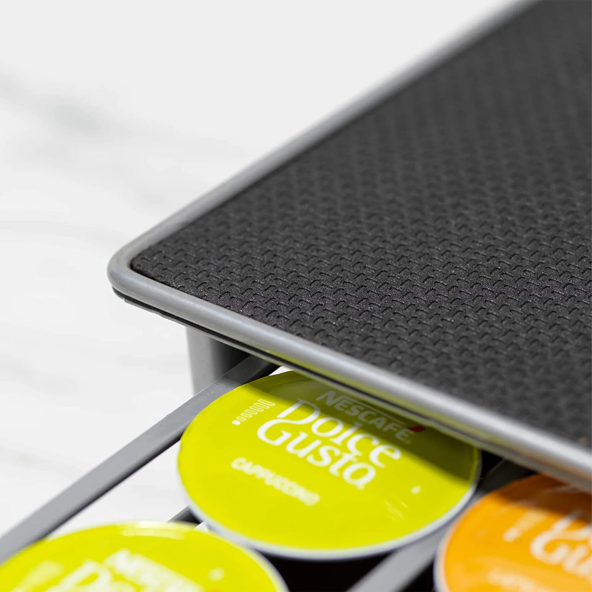 캡슐 커피 보관 박스, 커피 머신 랙 서랍 보관 랙, 가정용 주방 조리대 보관 랙