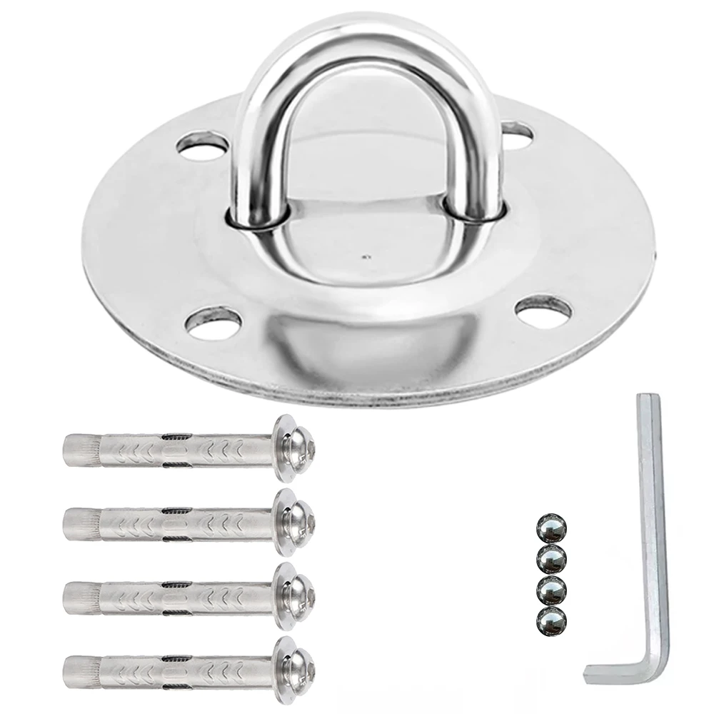 

1set Motorcycle Heavy Duty Motorcycle Floor Wall Ground Anchor Motorbike Lock Point Scooter Security Motorcycle Chains