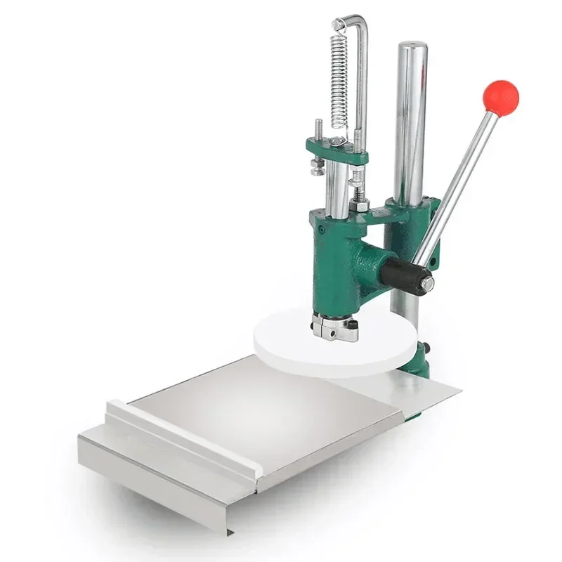 Pressa per impasto pizza afferrare a mano torta piatta biscotti carne clip rotonda manuale pressata a mano pneumatica commerciale