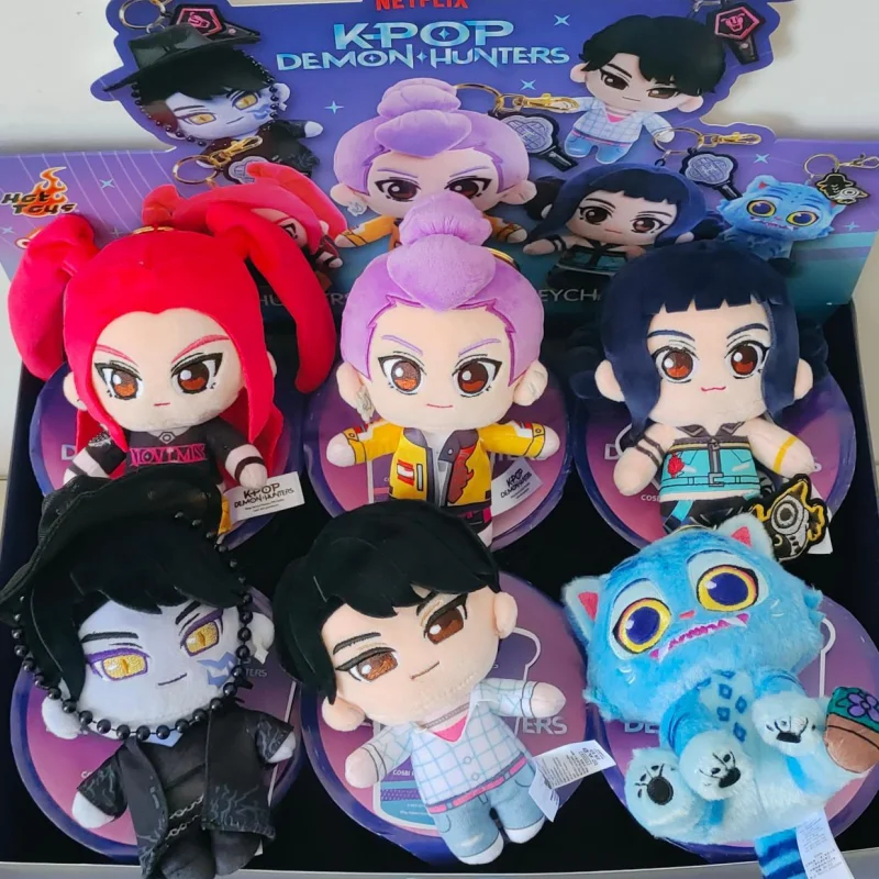 

Hot Selling Genuine Hot Toys Kpop Demon Hunters Cosbi Series Keychain Blind Box Surprise Collectible Pendant Gifts For Firends