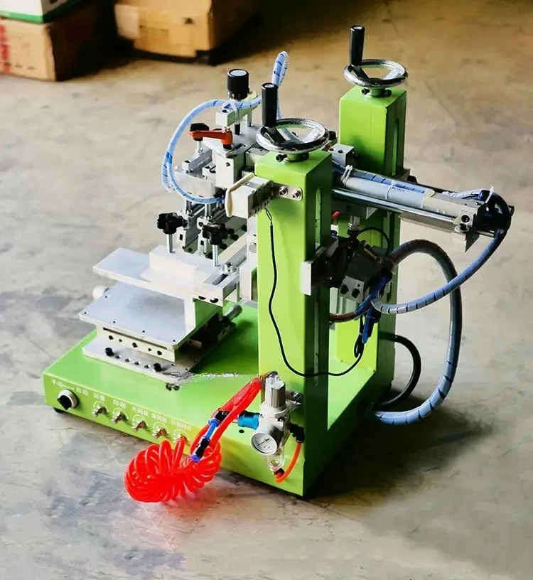 

semi-automatic screen printing machine desktop screen printing machine pneumatic plane high-precision inclined