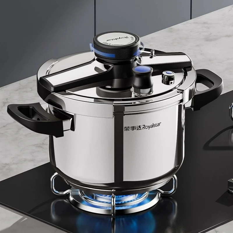 Food Grade 304 Stainless Steel Pressure Cookers | 100PAK Super High Pressure Saves 40% Energy | Gas & Induction Compatible