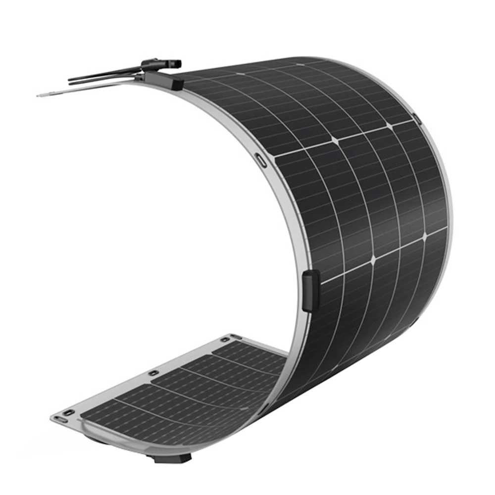 Bigblue Bi-Flex Flexible Solar Panel, Marine-Grade, Maximum Energy 100W, High-Efficiency Grade≥22.8%, IP67 Waterproof