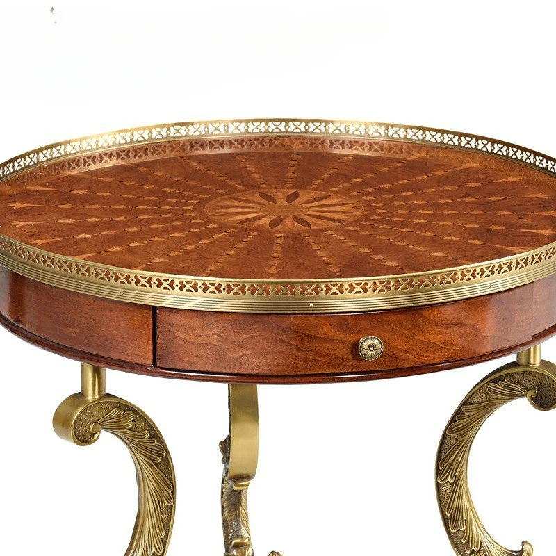 

Customizable large flower a few British aristocratic luxury copper pieces round a few villa mansion club furniture
