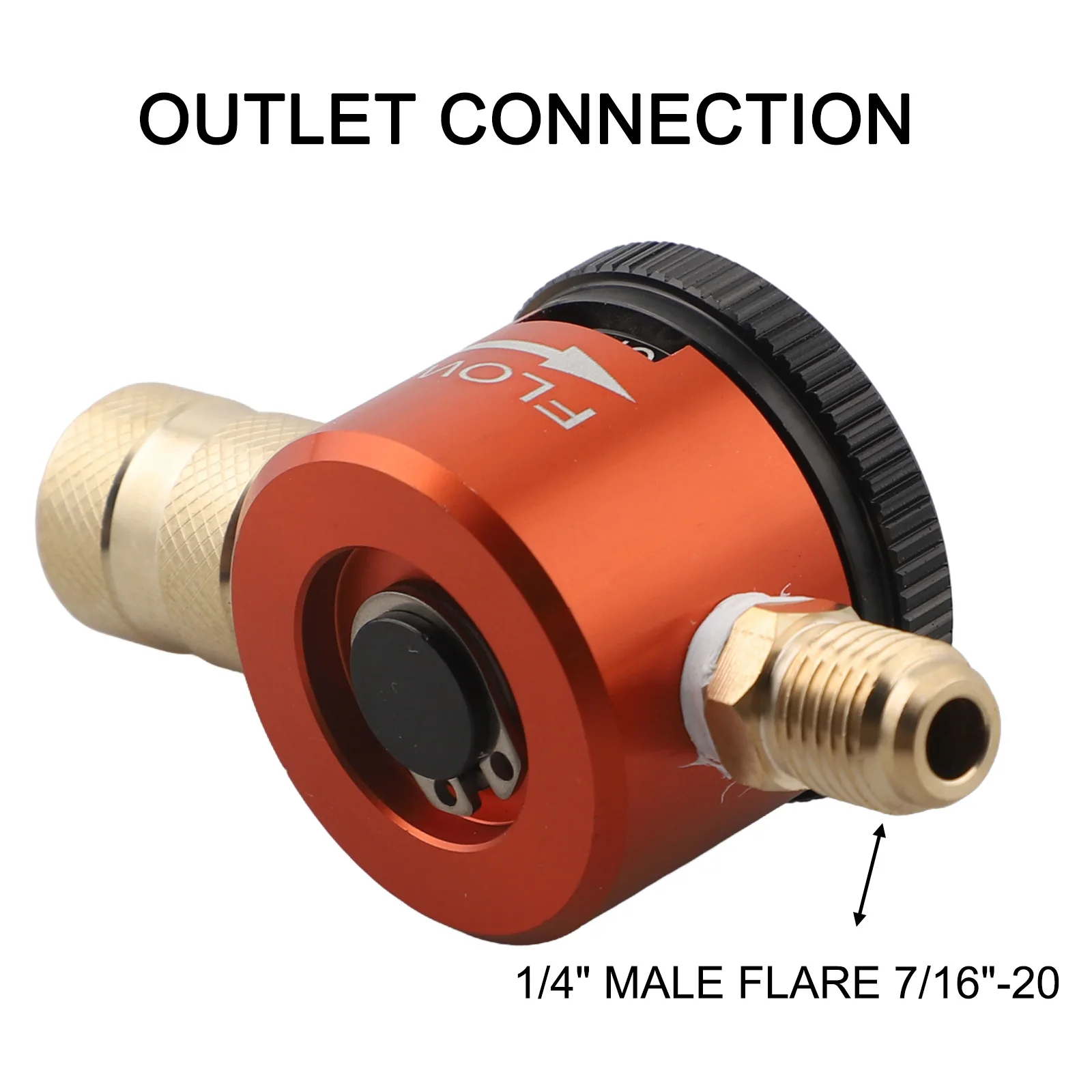 1PCS 1/4 Inch Nitrogen Purge Tool Connector Regulator For HVAC Equipment System TIG Welding Control Valve Welding Accessories