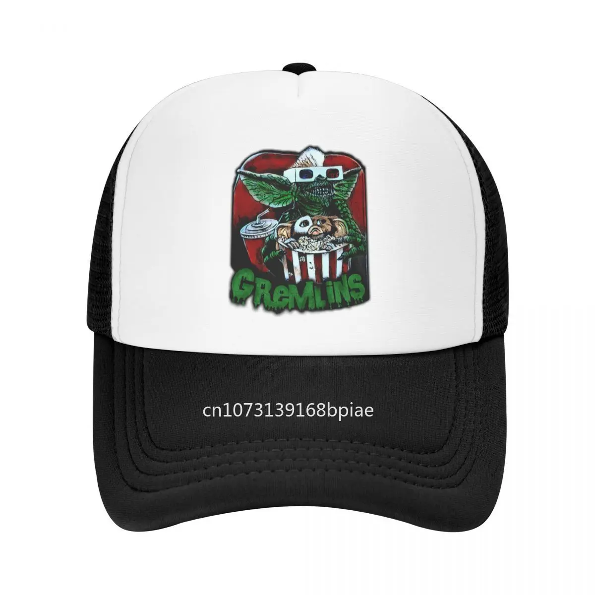 Classic Gremlins Baseball Cap for Men Women Adjustable Gizmo Mogwai Horror Retro Trucker Hat Outdoor Snapback Hats Summer Caps