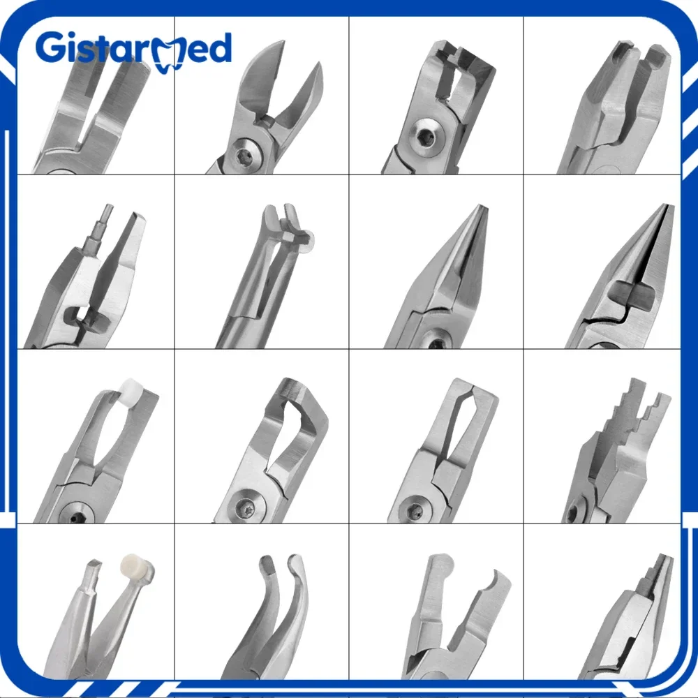 كماشة تقويم الأسنان نهاية البعيدة القاطع ذو طيات استخراج الأسنان Rongeur TC رئيس طبيب الأسنان جراحة أداة المنتج أداة