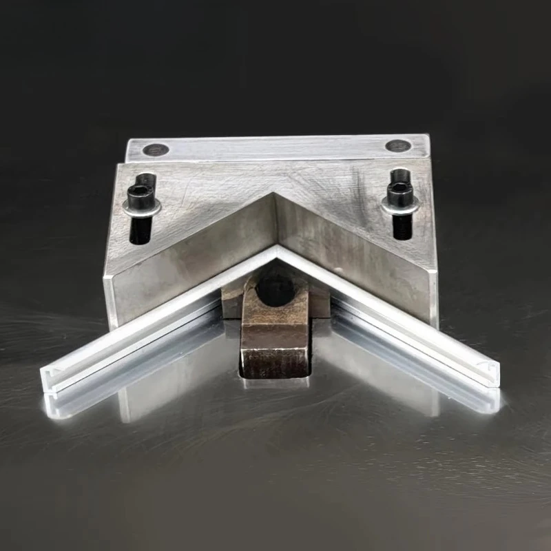 photo frame making equipment, aluminum frame corner support bracket connecting machine, punching machine, drilling machine