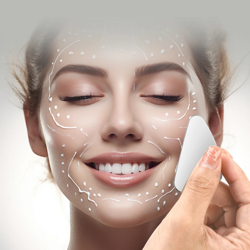 Cienki skrobak do zaskórników ze stali nierdzewnej Ręczna łopata do czyszczenia porów Usuwa zaskórniki i pryszcze Deska do czyszczenia skóry twarzy