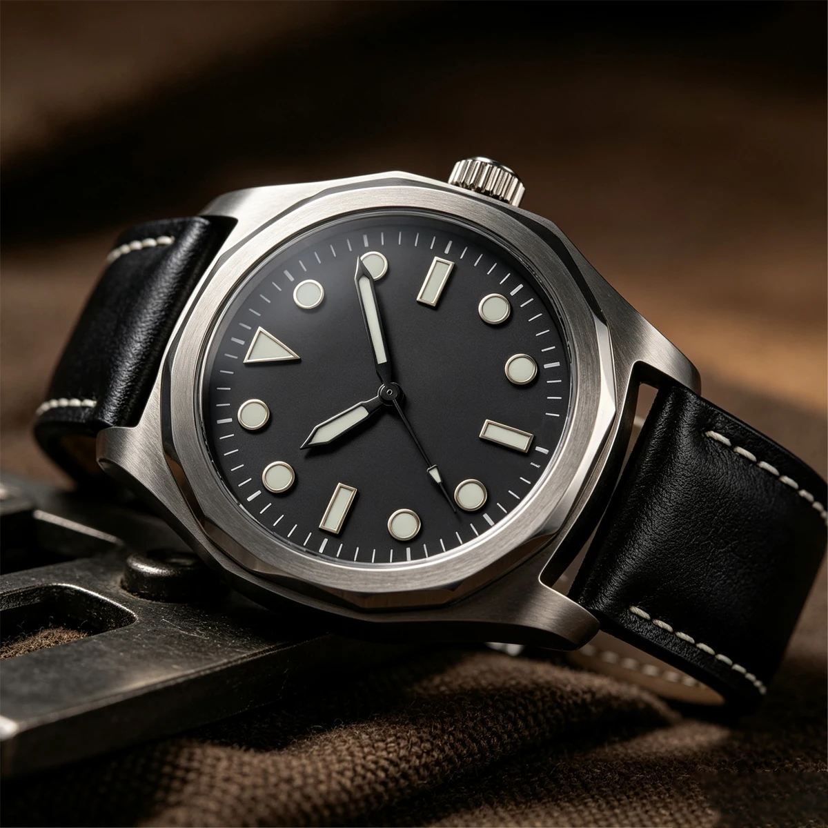 NH35 Watch Dial BGW9 Luminous Suitable for NNH35 Movement Accessories 28.5MM Watch Face Modified Watch Part Personalization