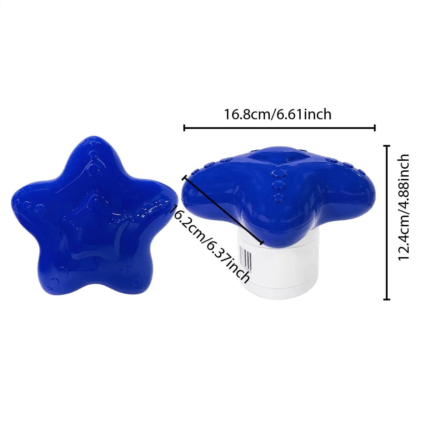 Pool Chlorine Floater Star Shape Automatic Dispenser Floating Chlorine Holder for Swimming Pool Chlorination Maintenance view 6