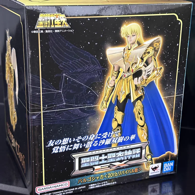 Genuine Saint Seiya Anime Toy Mythology 20th Anniversary Edition Shaka Figure Model Collection Toy