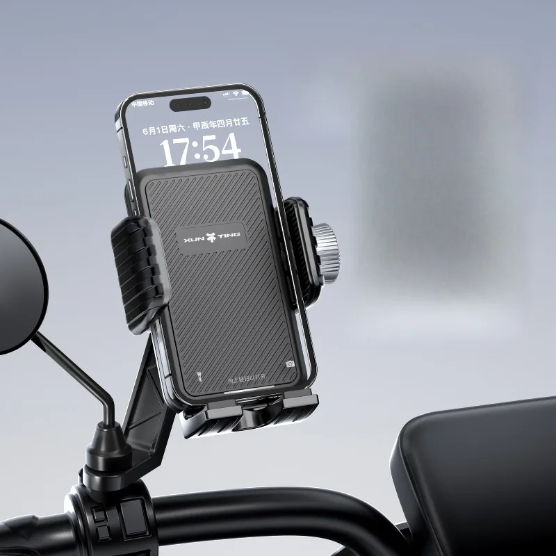 

Electric Scooter Phone Holder Shockproof Anti Shake Mountain Road Bike Stem Cycling Navigation Special Bicycle Phone Stand