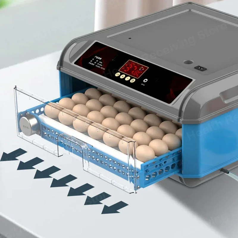 24/36  Automatic Intelligent Small Incubator For Hatching Chicken Duck Quail One Machine For Multiple Incubation 220V