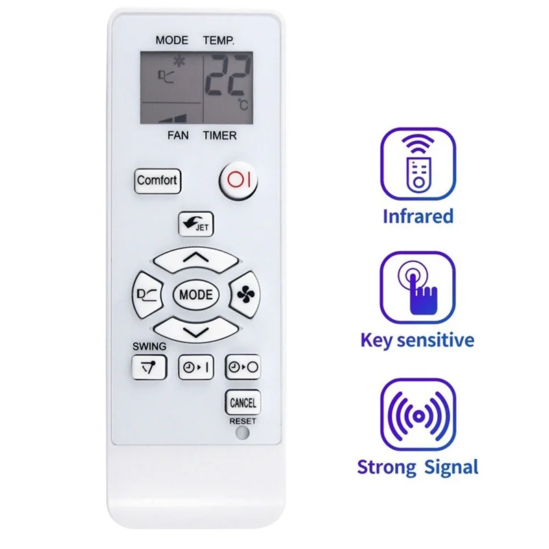 

【Electronic-Accessories】Air Conditioner Remote Control Replacement For SHARP CRMC-A998JBEZ CRMC-A907JBEZ CRMC-A036JBEZ CRMC-A901