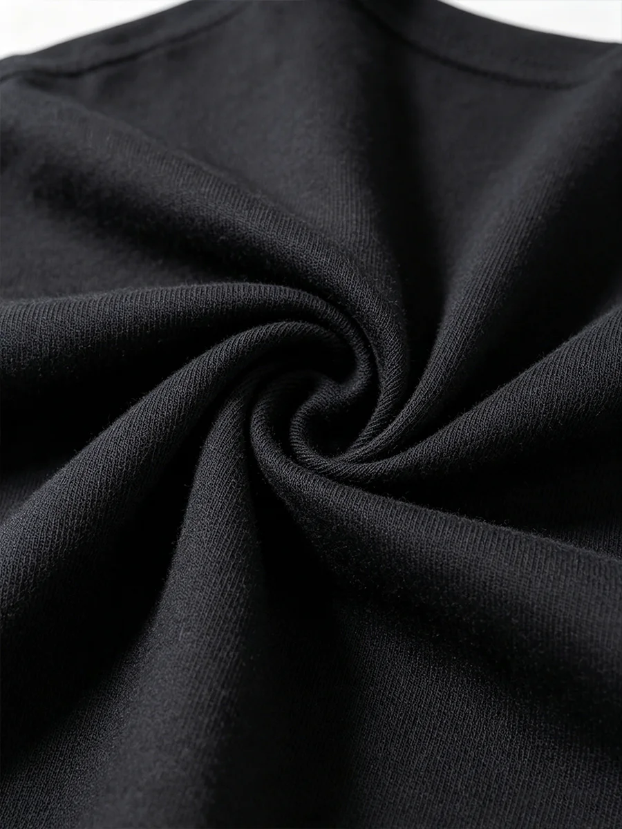 Gefüttertes Damen-T-Shirt mit Schmetterlingsdruck, Rundhals-Kurzarm-T-Shirt, T-Shirt aus reiner Baumwolle, lässig und bequem – Detail 9