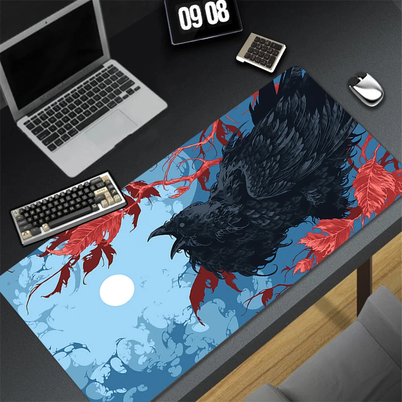 Mouse Pad Cool Fantasy Monster Keyboard Pad PC Tiger Anime HD Print Desk Mat Laptop Gaming Accessories Mousepad Gamer Table Mat