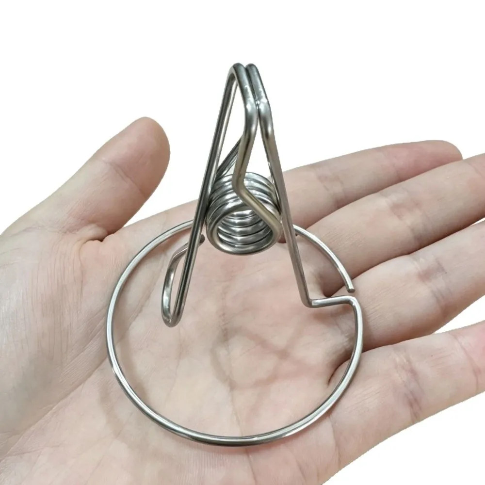 Durable Stainless Steel Mosquito Coil Holder Multifunctional Integrated Mosquito Coil Rack Standing Photo Card Display Clip Gift
