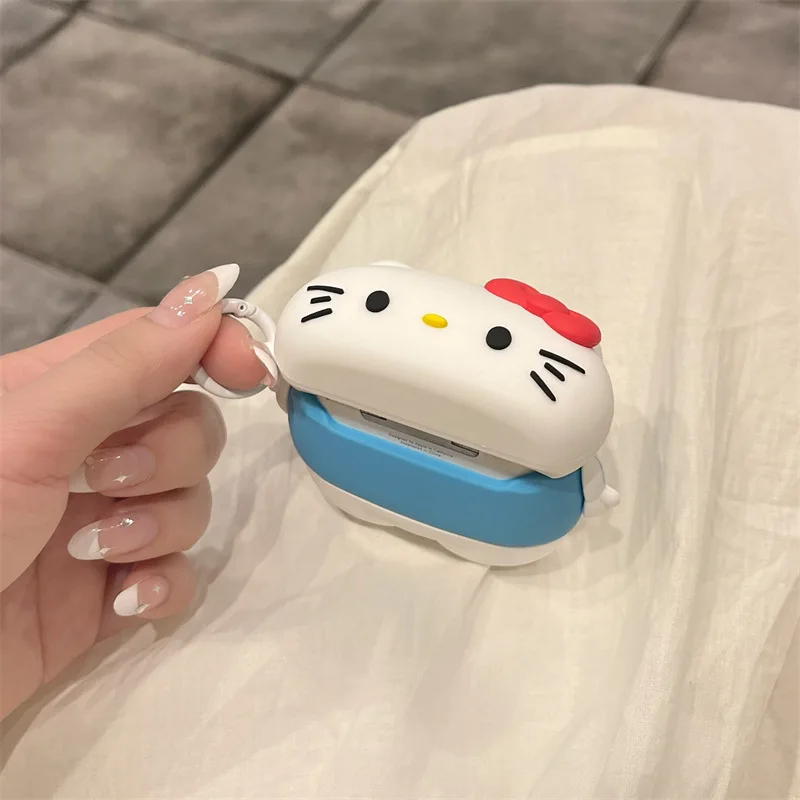 Hello Kitty Puppy Cat For Airpods Pro 2 Case,Shockproof Protective Earphone Silicone Cover For Airpods 3 Case/Airpods Pro Case