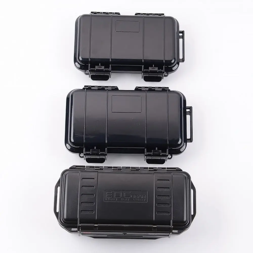 

Профессиональный герметичный ящик для инструментов из АБС-пластика, ударопрочный, с пенопластовой подкладкой, водонепроницаемый, черный, для кемпинга и хранения оборудования