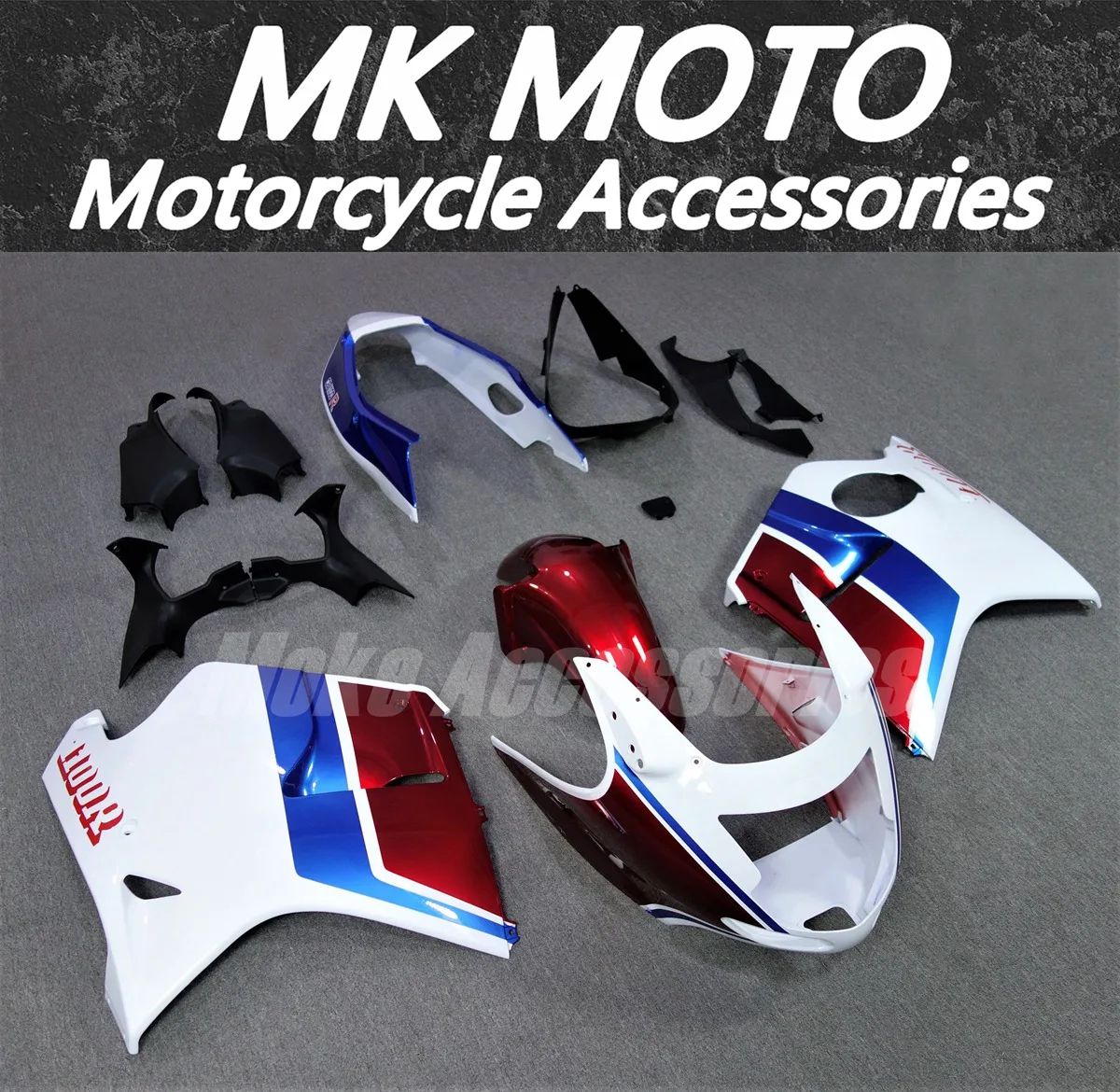 Motorcycle Fairings Kit Fit For CBR1100XX 97-07 Bodywork Set High Quality ABS Injection Blue Red White