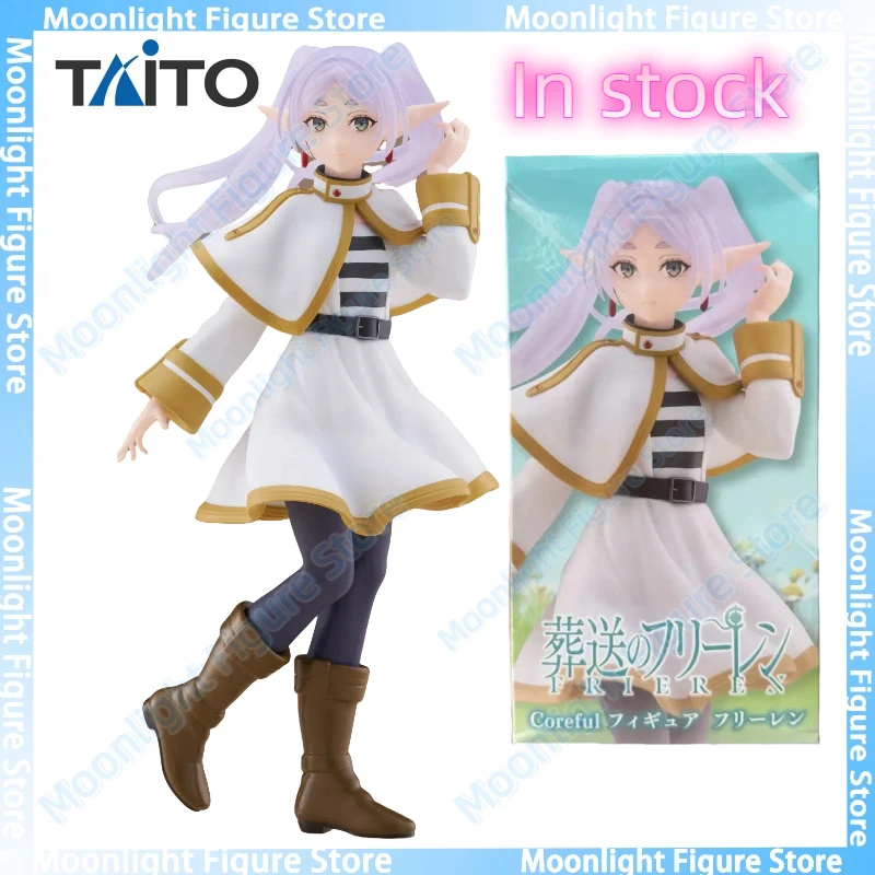 재고 있음 TAiTO Coreful Frieren: Beyond Journey's End Frieren 데스크탑 귀여운 인형 애니메이션 액션 피규어 장난감 선물 모델 컬렉션
