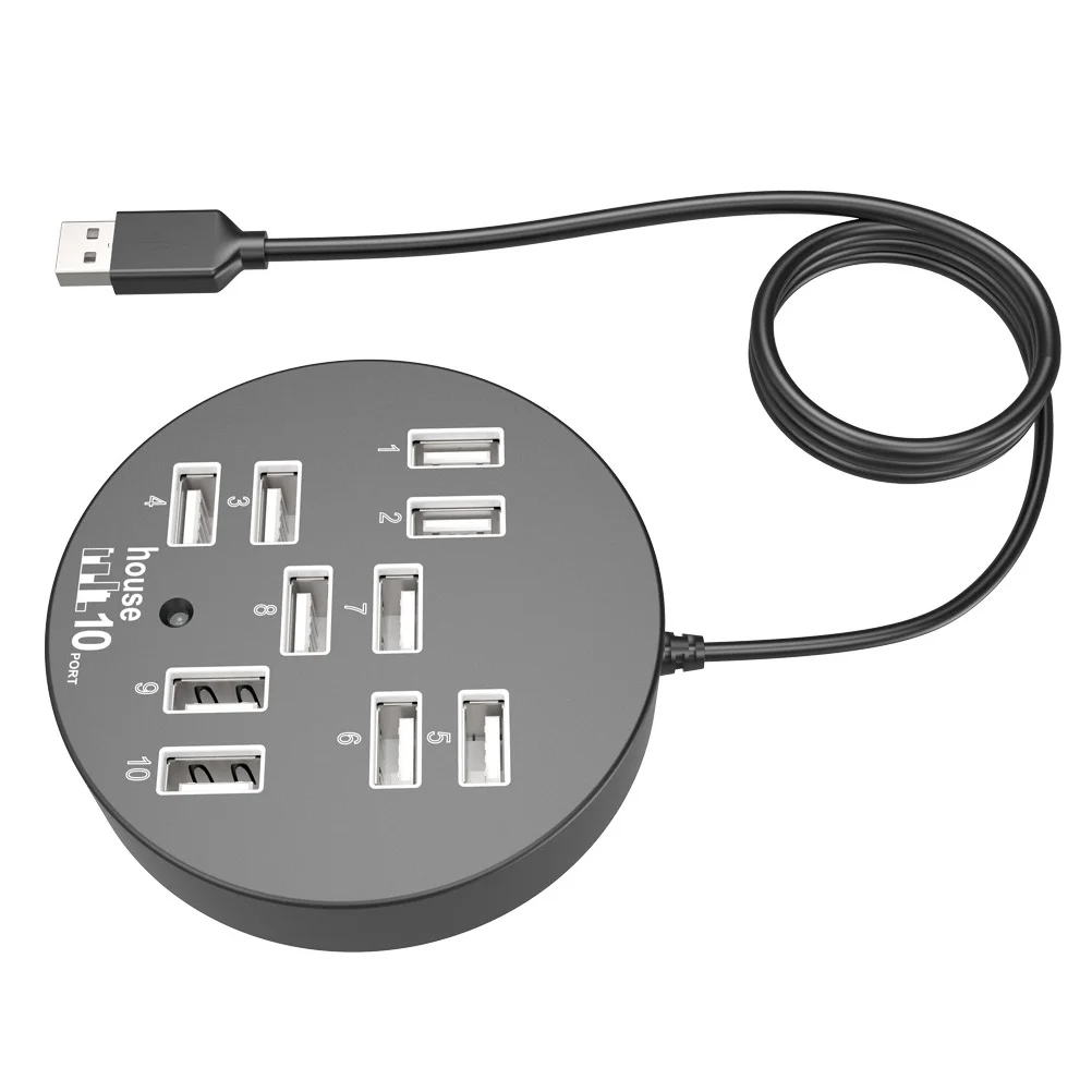 

Splitter USB Expander Laptop Multiple Port for Plastic Additional Ports Laptops