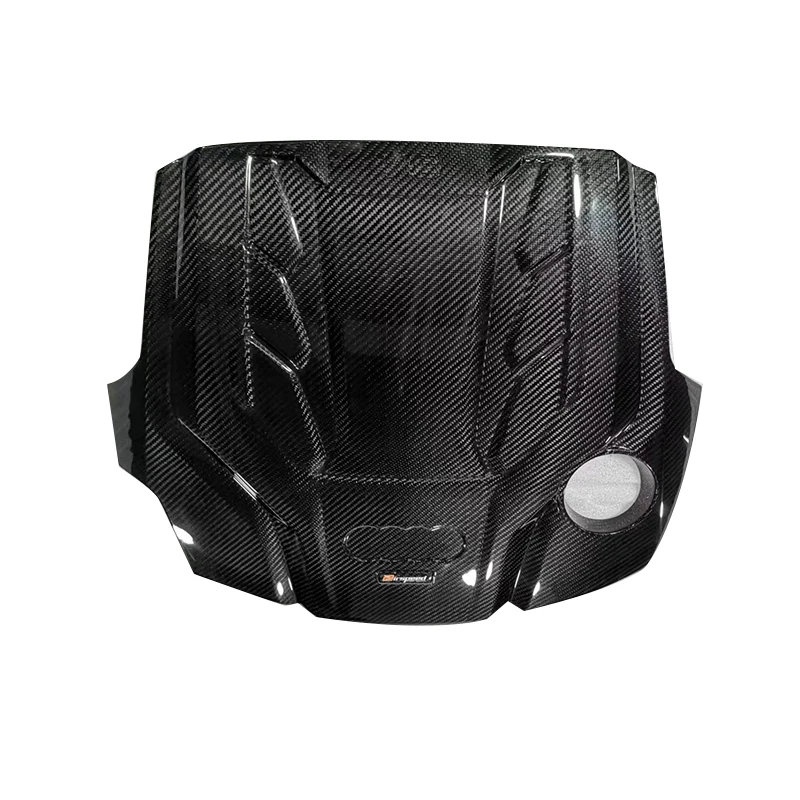 

Высококачественная крышка двигателя с глянцевой отделкой из сухого углеродного волокна и прозрачной текстурой для B9 C8 RS4 RS5 S4 S5 S6 S7