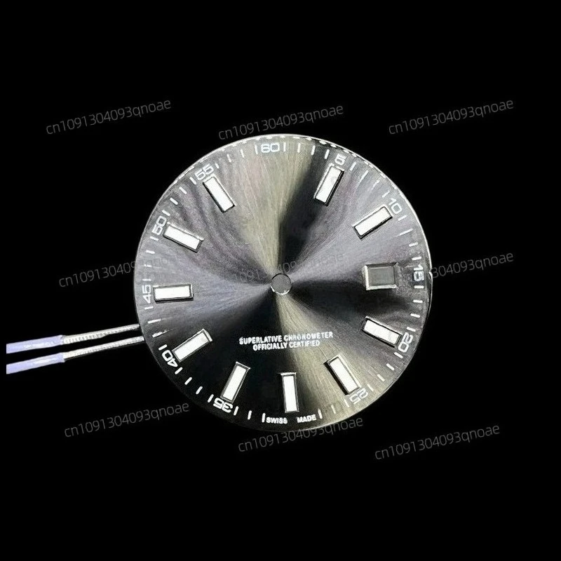 31mm Date Dial - Compatible with Seagull,  2824/2836/8200 Movements, Stick Dial Design for Watch Modding