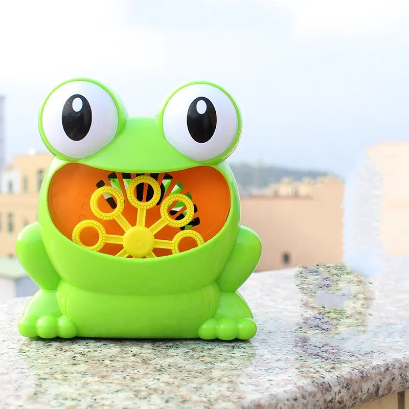 Automatic Bubble Machine Blower Maker Party Summer Outdoor Toys for Kids Wholesale And Drop Shipping