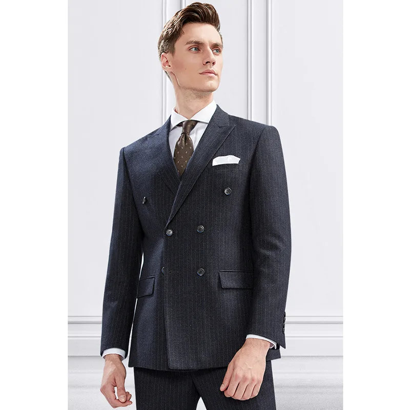 Traje de negocios informal coreano, traje ajustado, Lin1622-Italian