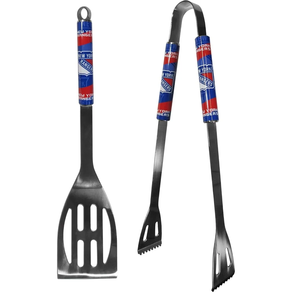 

Siskiyou Sports Набор инструментов для барбекю из стали NHL (2 предмета)