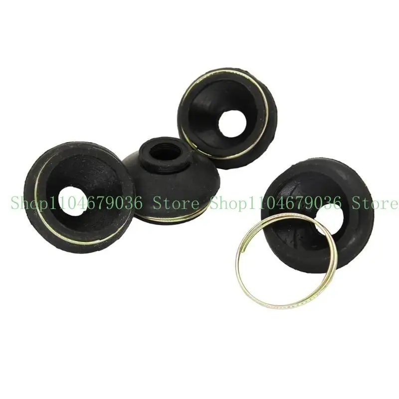 652F Set Of 4 Rubber Dust Covers Protective Rubber Caps Universal Rubber Covers Adjustable Covers for ATVs