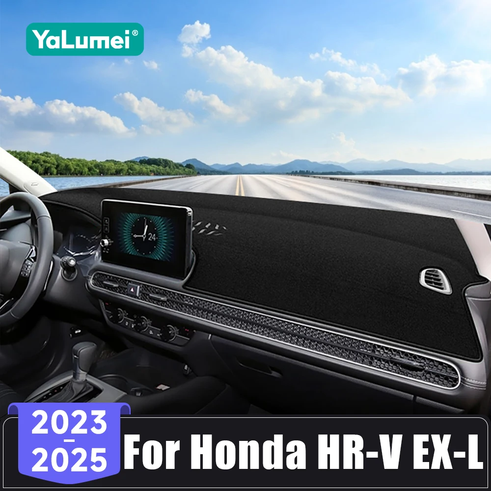 Für Honda HR-V HRV EX-L 2023 2024 2025 Auto-Armaturenbrett-Abdeckung, verhindert Lichtpolster, Sonnenschutzmatten, Instrumententafel-Schutzteppiche