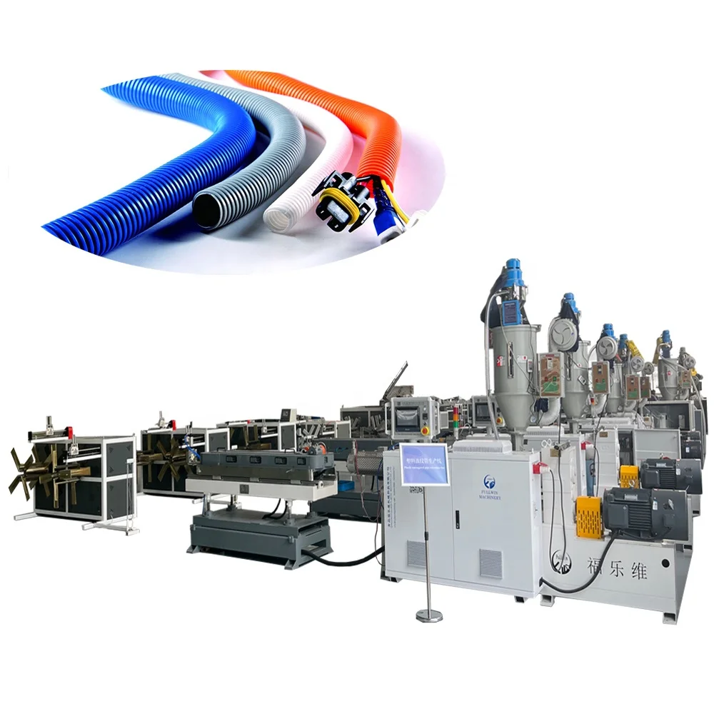 Plastic Tube extruder Making Machine Mini Pop Tube Making Machine magic Shrinkable Corrugated Tube Making Machinery