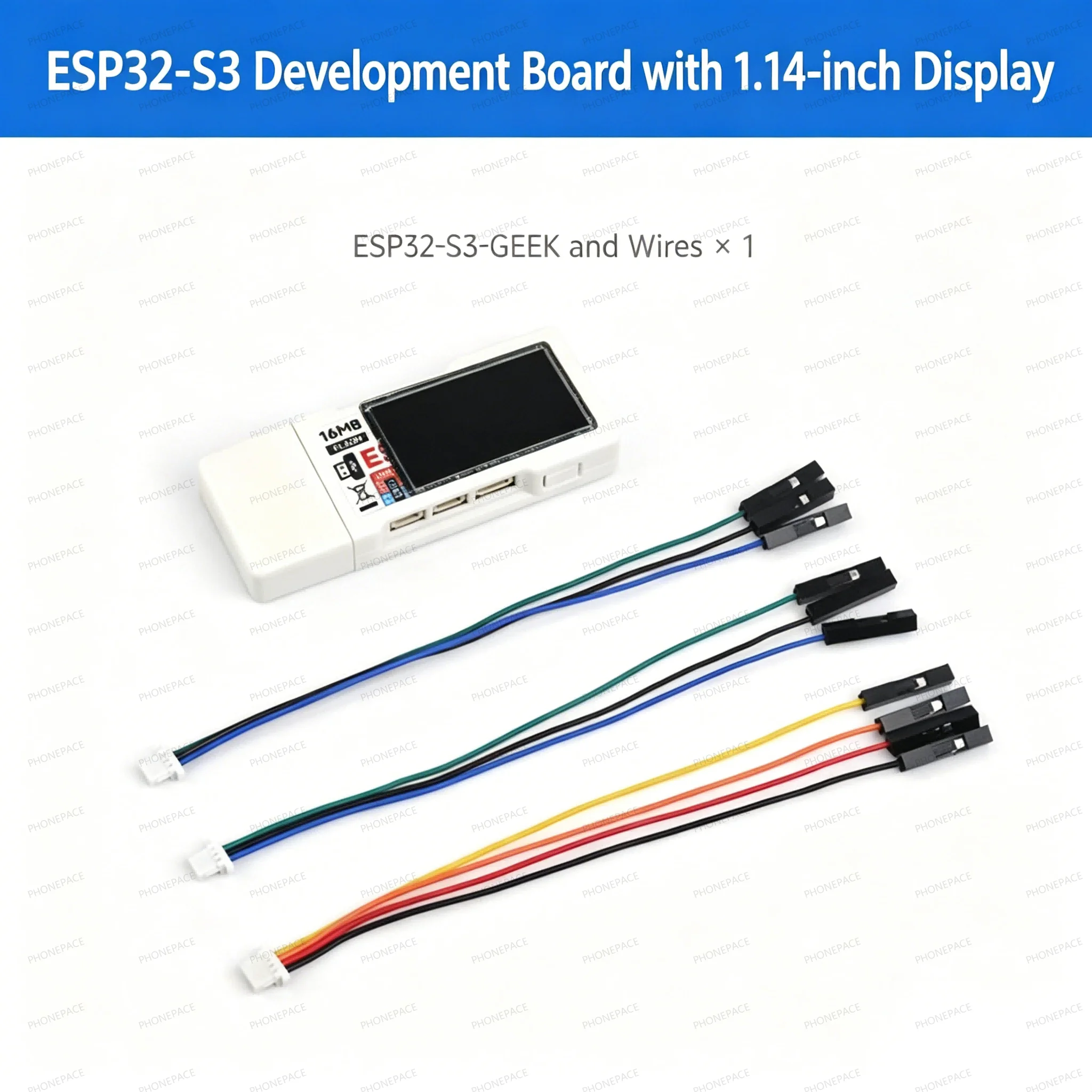esp32-s3-geek開発ボード-114インチ-65kカラーlcdディスプレイ-wifi-bluetooth対応-arduinoプロジェクト用