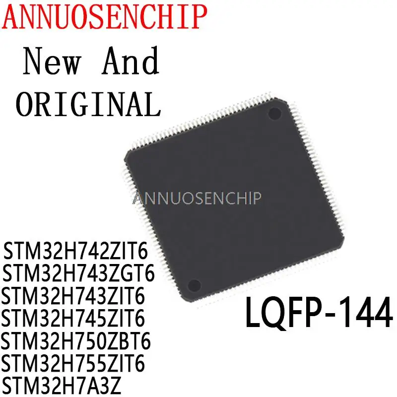 (1Piece) QFP Chipset IC STM32H742ZIT6 STM32H743ZGT6 STM32H743ZIT6 STM32H745ZIT6 STM32H750ZBT6 STM32H755ZIT6 STM32H7A3Z