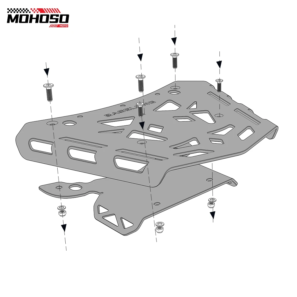Rear Luggage Carrier Rack FIT For YAMAHA Tracer 900 9 GT 9GT Plus 9GT+ Motorcycle Storage Box Shelf Bracket Tail Cargo Support