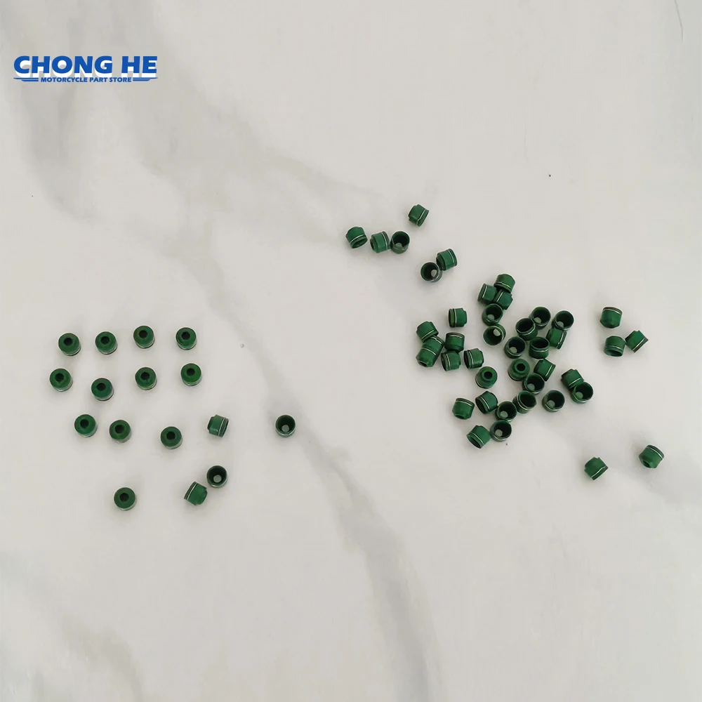 Retén de aceite de válvula de admisión y escape de cilindro de 4 mm para motocicleta Kawasaki ZXR250 ZR250 Balius ZXR400 ZXR ZR 250 400