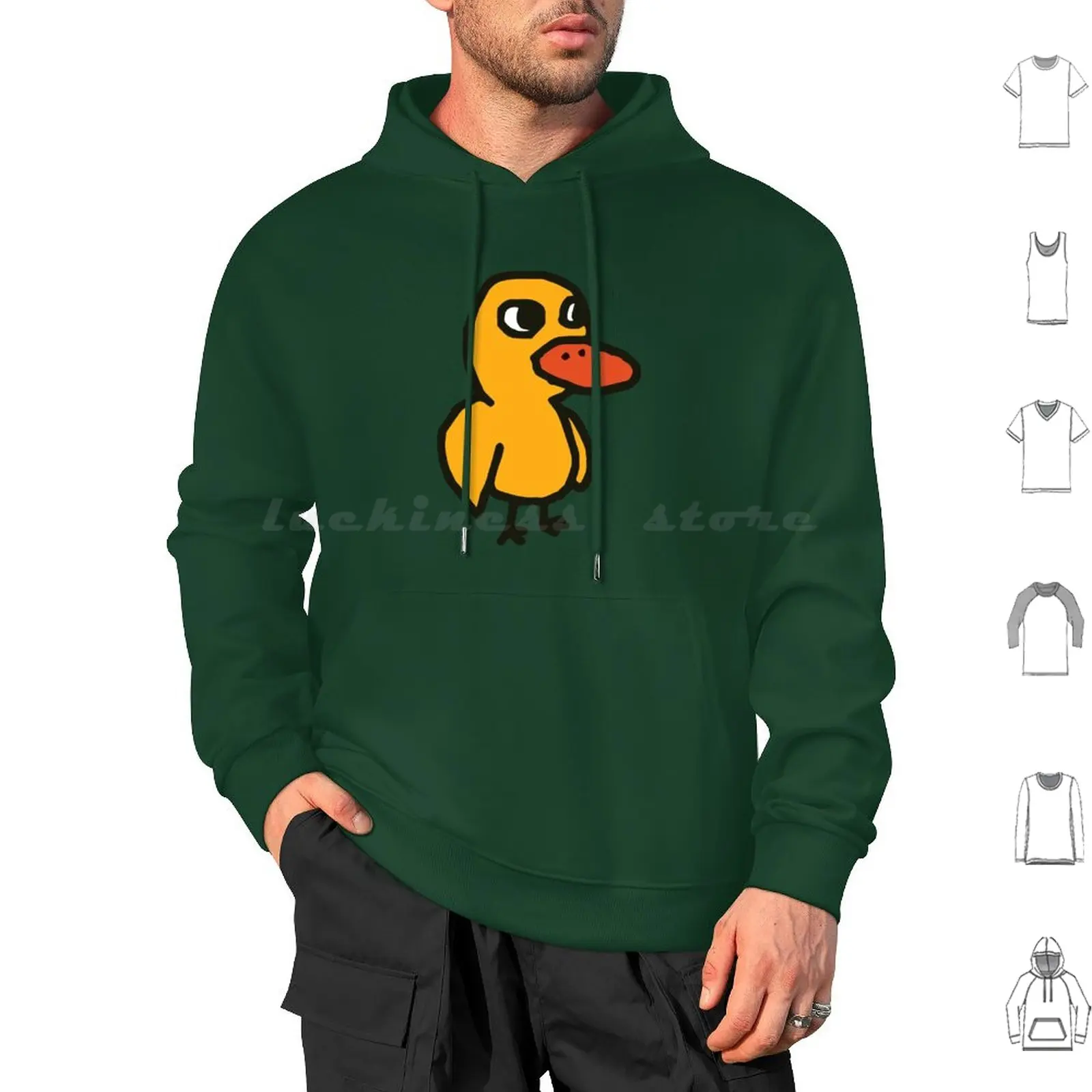 Mr. Duck Hoodies Long Sleeve Duck Song Duck Bar Tender Lemonade Grapes Got Any Grapes Annoying Yellow Kids Funny