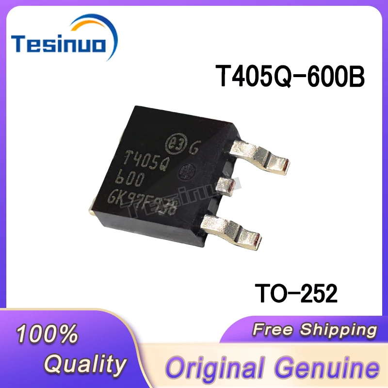 10/PCS New Original T405Q-600B T405Q-600 T405Q 600 T405Q600 TO-252 Unidirectional thyristor In Stock