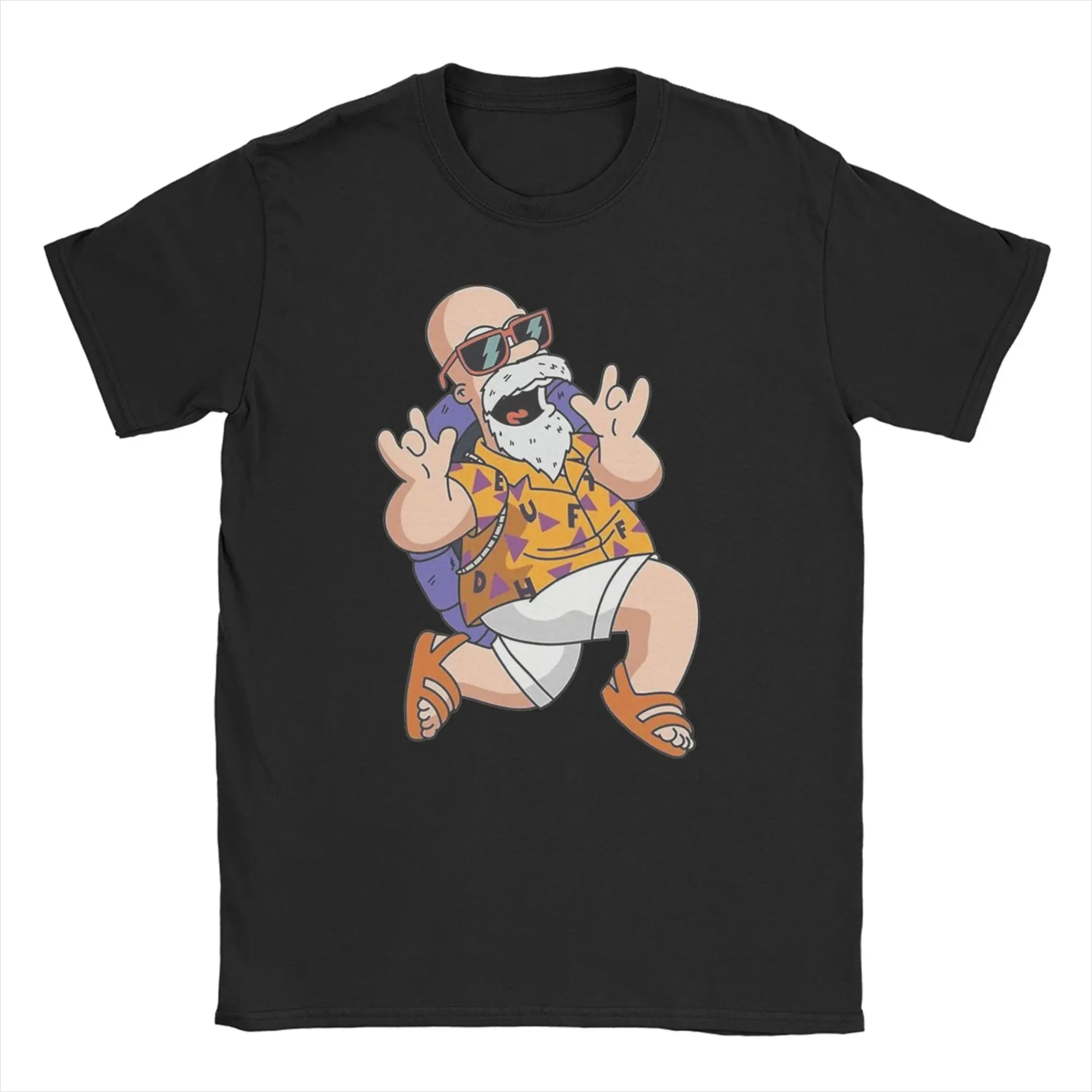 

dbz DragonBall Master Roshi Graphic T Shirt for Men Women dragon ball Pure Cotton Tee Shirt Clothing