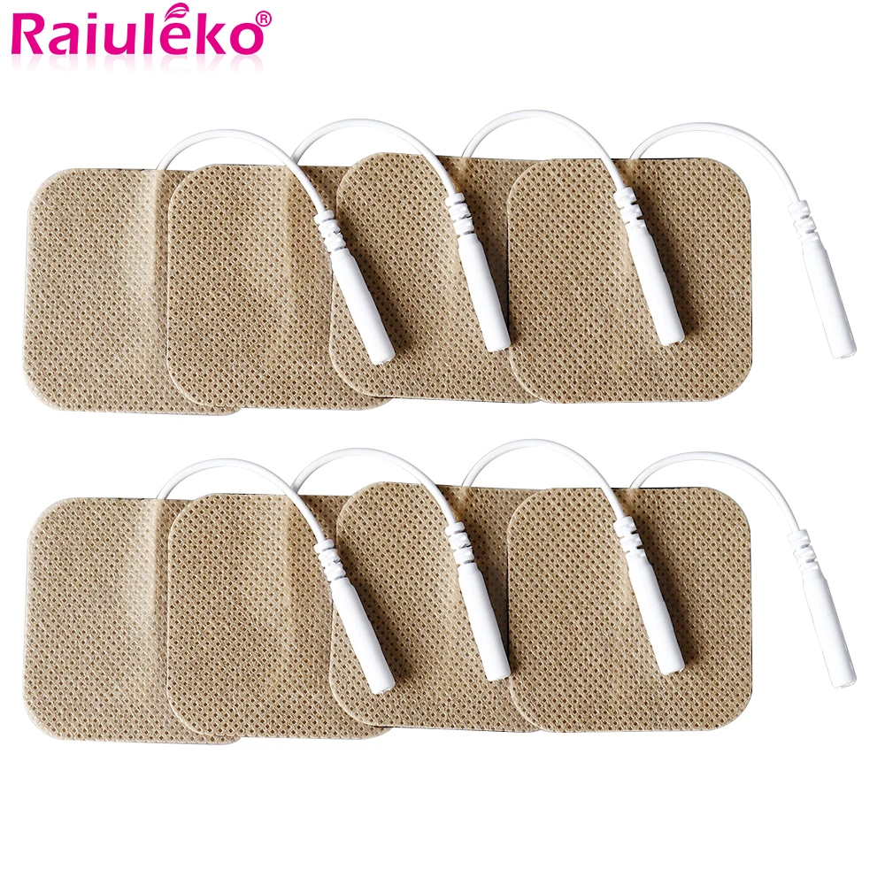 

10/20Pcs Reusable Self Adhesive Electrode Pads Gel Patch For TENS Pulse Therapy Massager EMS Nerve Muscle Stimulator Acupuncture