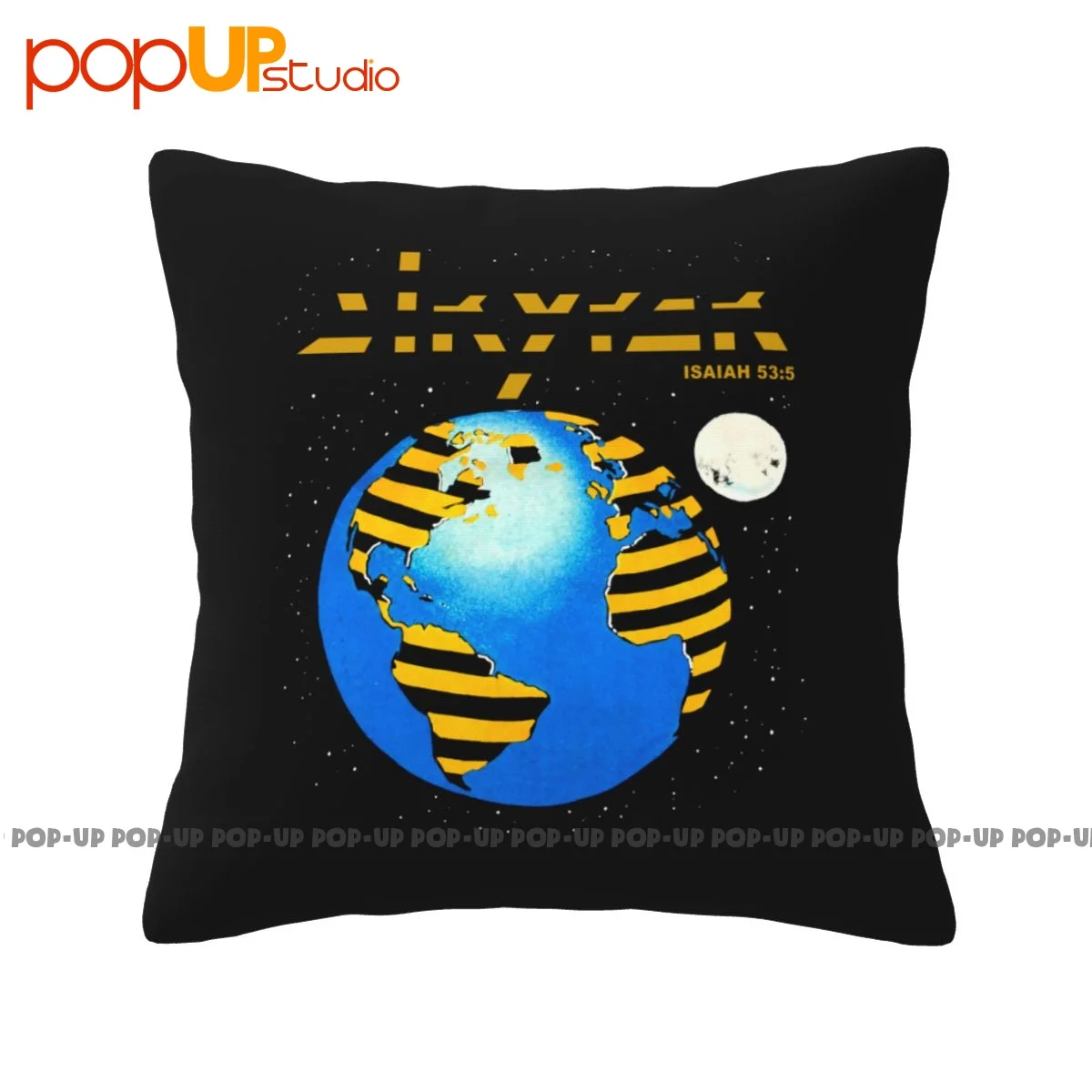 Silky Stryper Soldiers Under Command 80'S Vintage Pillowcase Throw Pillow Cover Printed Skin Care Anti-Bacterial