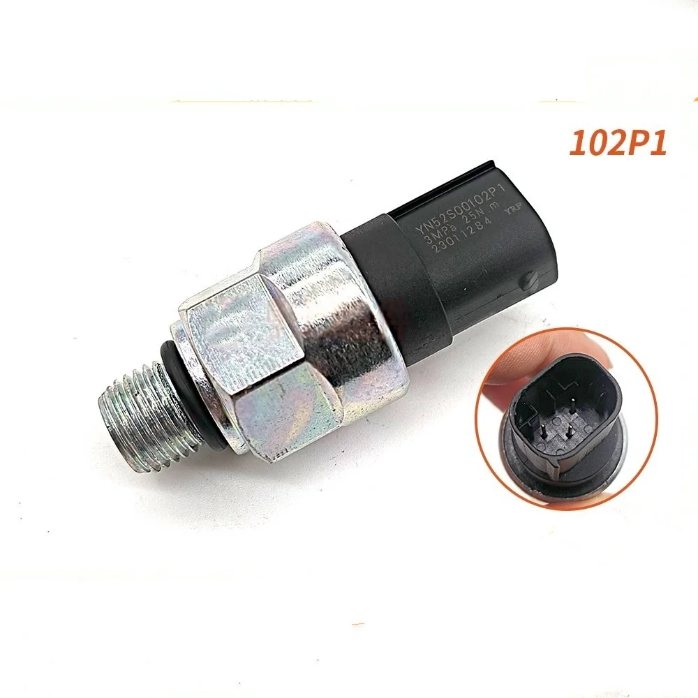 Kobelco Sk200 210 250 450-8 Excavator Low Pressure Sensor New Equipment Manufacturer Part YN52S00102P1