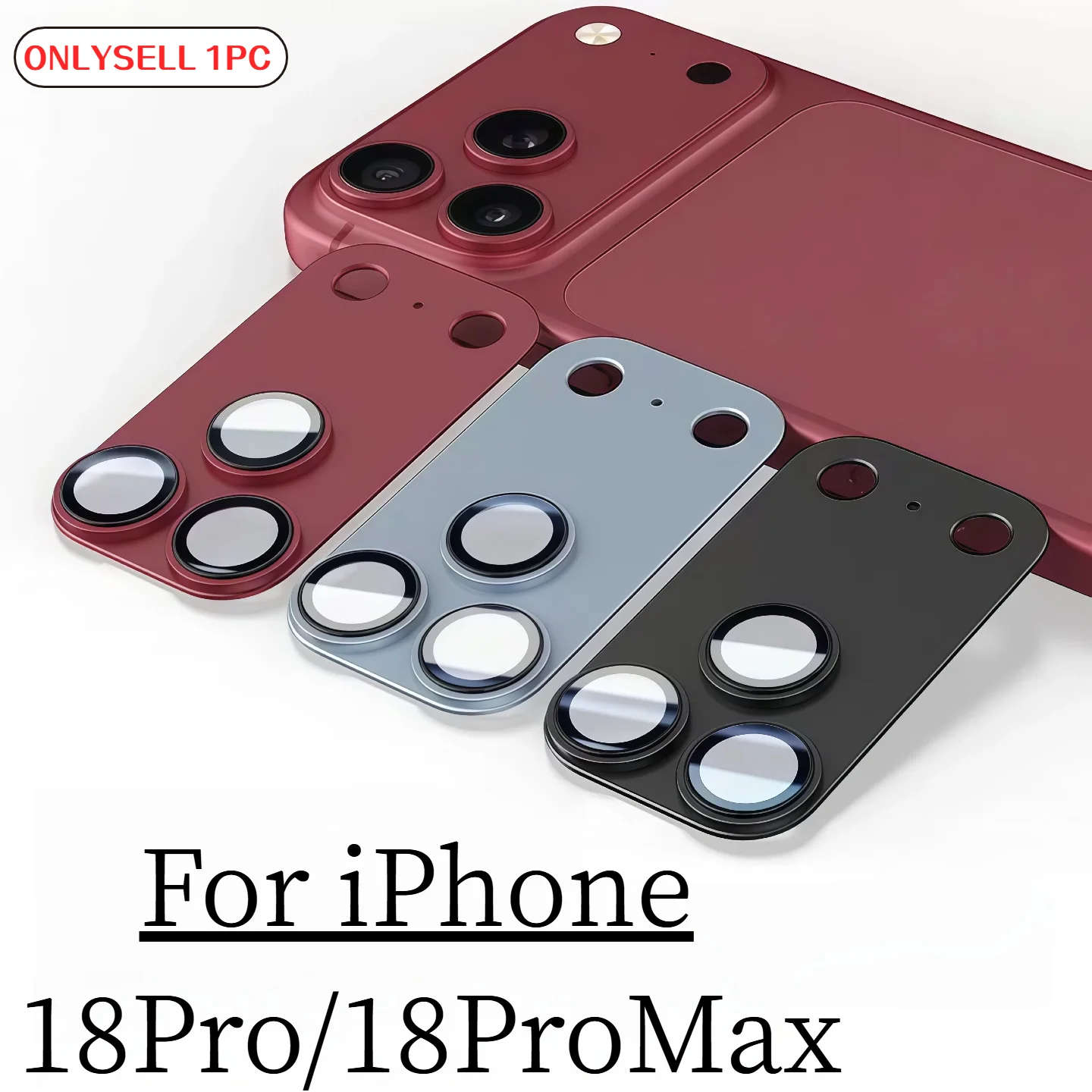 Für iPhone 18Pro/18ProMax Rückkamera Integrierter Mattierter Objektivschutz mit AR-Beschichtung Kompatibel Langlebiger Schutz