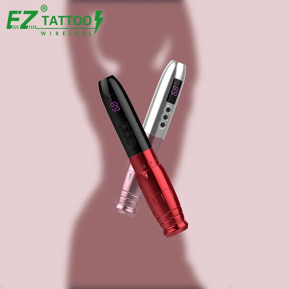 Wholesale EZ POPU Lola Air Pro Electric Stepless Adjustable Stroke 1000mAh SMP permanent makeup Wireless PMU Tattoo Pen machine