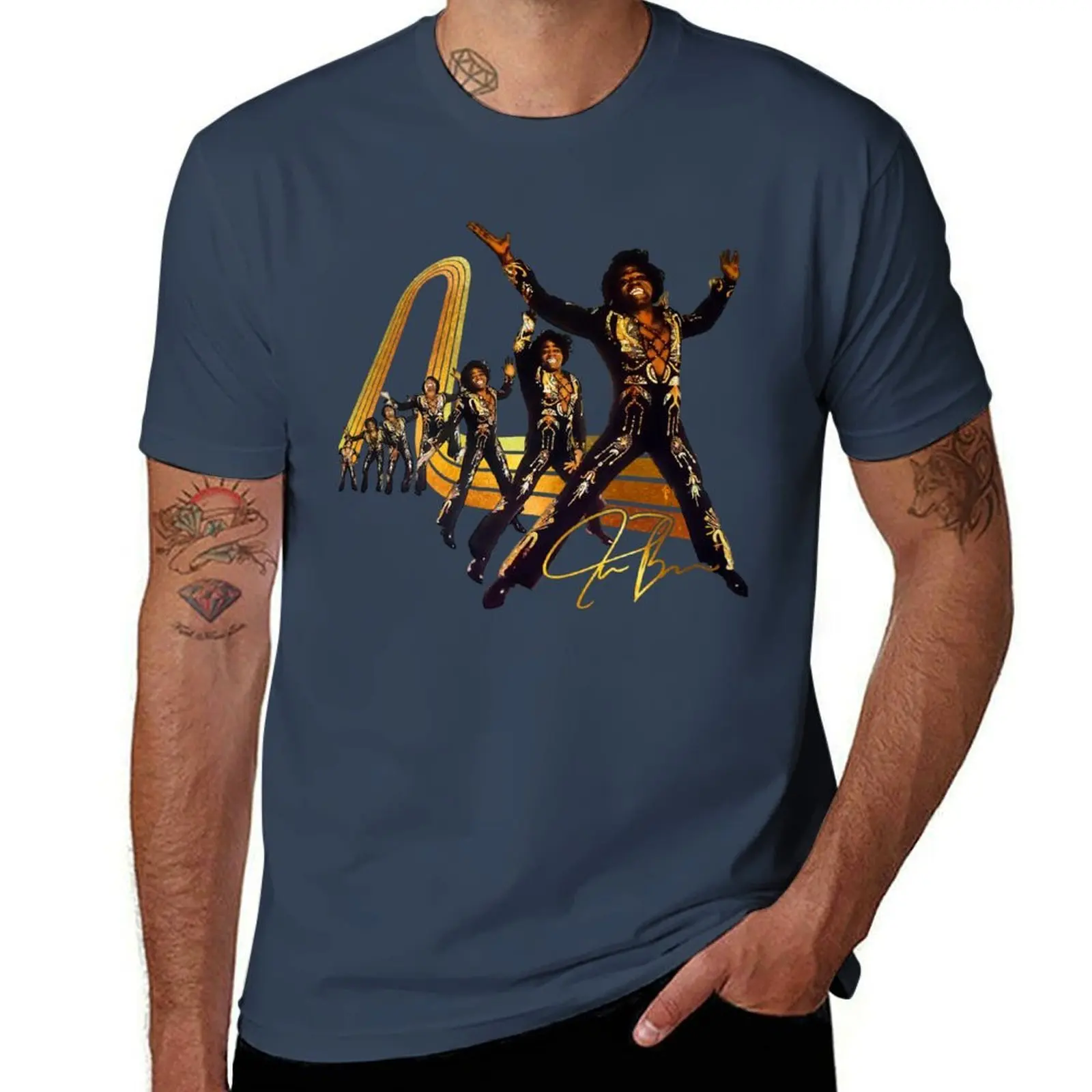 

Funny Gift James Brown Launch Forward Red T-Shirt mens graphic t shirts man t shirts for men casual T-Shirt