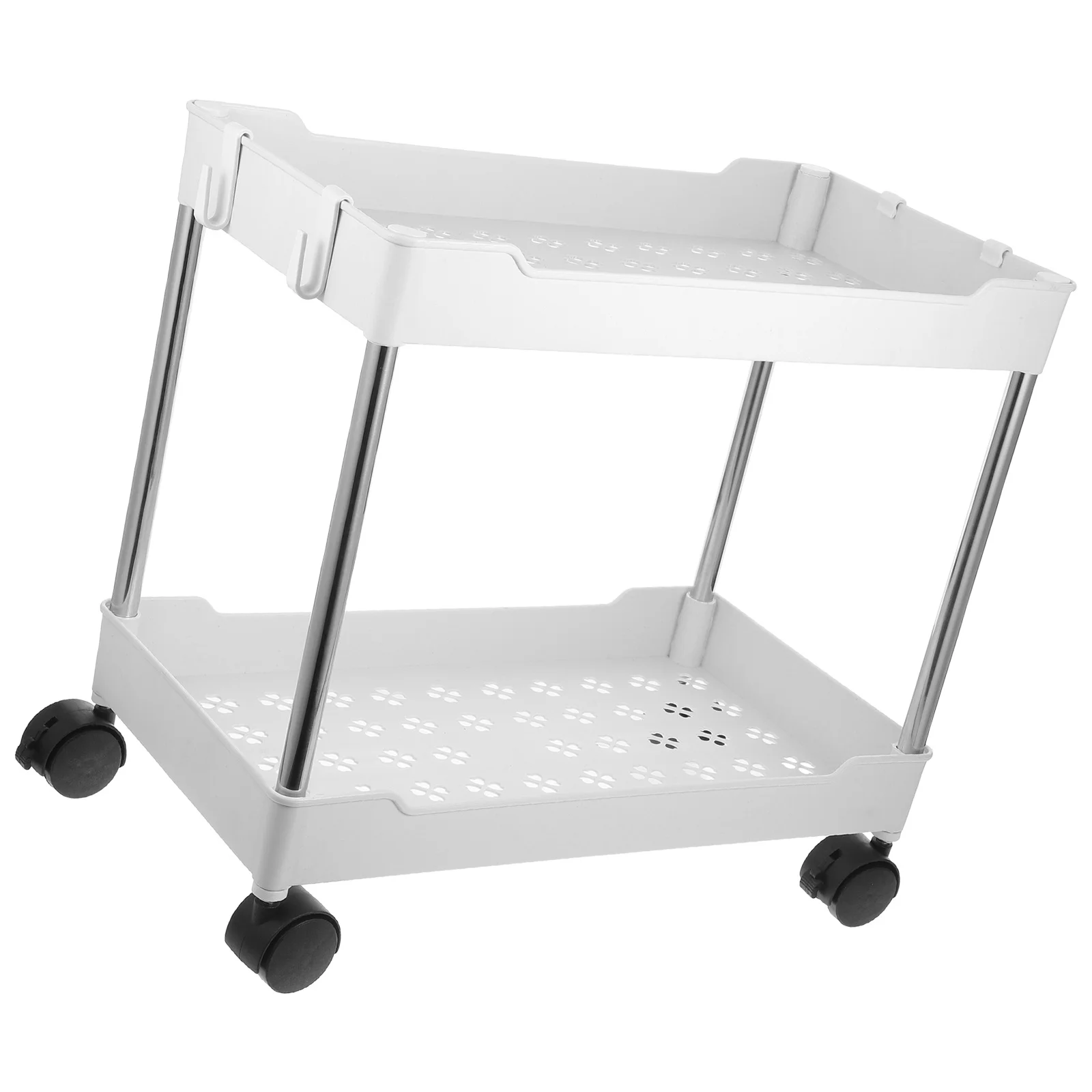 

Kitchen Seasoning Organizer Dual Layer Sliding Drawer For Cabinet Countertop Storage Pantry Bathroom Office Use